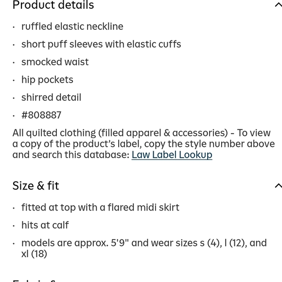 Old Navy Fit & Flare Black Peasant  Cotton Puff-Sleeve Midi Dress NWT - S - Picture 2 of 5